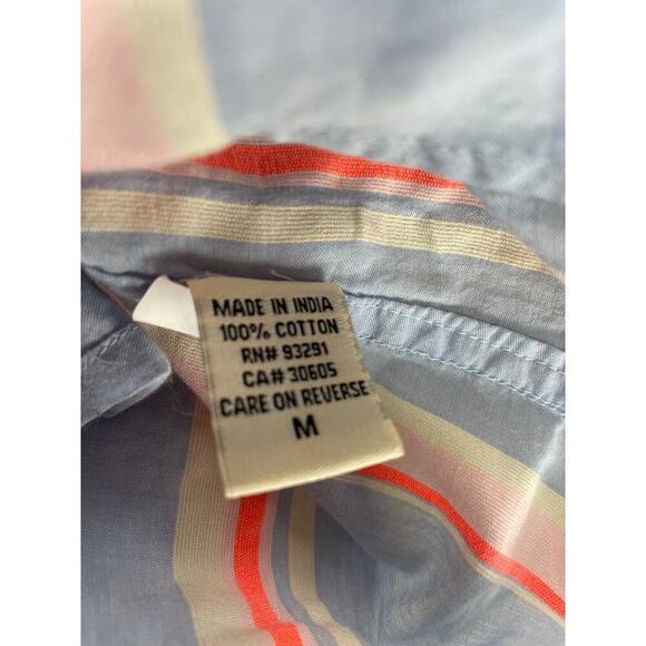 Dylan Tide Stripe shirt Size M - Picture 6 of 7